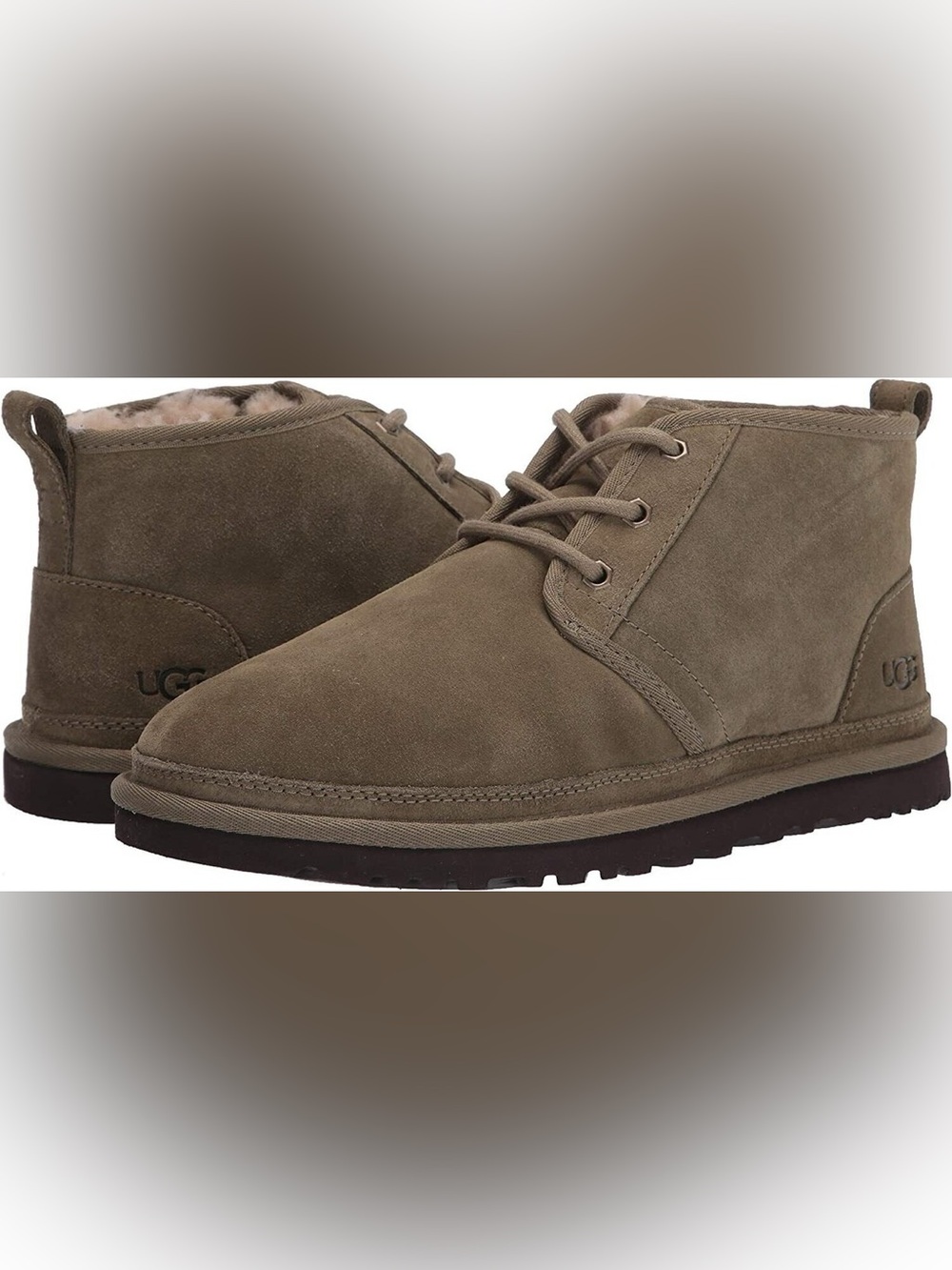 UGG Neumel Chukka Boot Burnt Olive Size 10